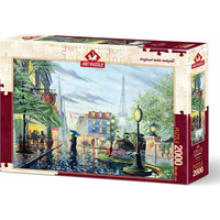 ART PUZZLE Puzzle Letní déšť v Paříži 2000 dílků