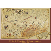 ART PUZZLE Puzzle Mapa kapitána Reise 1000 dílků