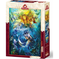 ART PUZZLE Puzzle Princezny Dne a Noci 1000 dílků