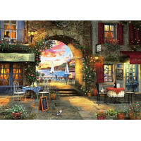 ART PUZZLE Puzzle Restaurace na pobřeží 1000 dílků