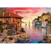 ART PUZZLE Puzzle Středomořský přístav 1500 dílků