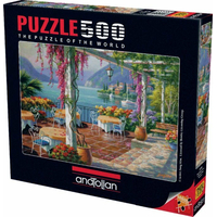 ANATOLIAN Puzzle Terasa s vistáriemi 500 dílků