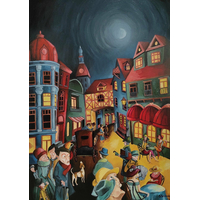 ART PUZZLE Puzzle Večerní shon 1000 dílků