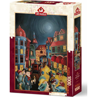 ART PUZZLE Puzzle Večerní shon 1000 dílků