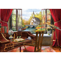 ART PUZZLE Puzzle Výhled z pracovny 500 dílků