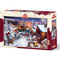 ART PUZZLE Puzzle Zimní radovánky 1000 dílků