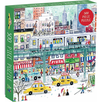 GALISON Čtvercové puzzle Metro v New Yorku 500 dílků