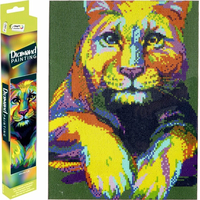 Craft Sensations Diamantové malování Panter 40x50cm