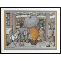 CRAFT SENSATIONS Diamantové malování Výloha 50x40cm