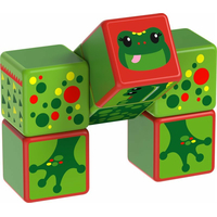GEOMAG Magnetické kostky Magicube Plazi a obojživelníci