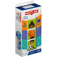 GEOMAG Magnetické kostky Magicube Mix&Match Sport, 3 kostky