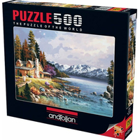 ANATOLIAN Puzzle Horská chatka 500 dílků