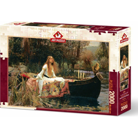 ART PUZZLE Puzzle Paní ze Shalott 1888, 2000 dílků