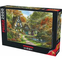 ANATOLIAN Puzzle Podzimní chaloupka 2000 dílků