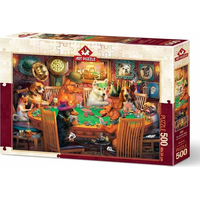 ART PUZZLE Puzzle Psí karbaníci 500 dílků