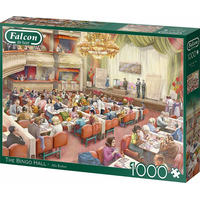 FALCON Puzzle Sál pro hraní Binga 1000 dílků