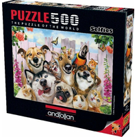 ANATOLIAN Puzzle Selfie domácích mazlíčků 500 dílků