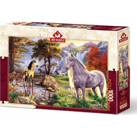 ART PUZZLE Puzzle Skrytí koně 1000 dílků