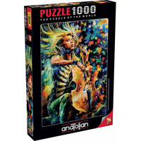 ANATOLIAN Puzzle Violoncellistka 1000 dílků