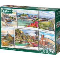 FALCON Puzzle Vítejte ve Walesu 1000 dílků