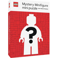 CHRONICLE BOOKS Mini Puzzle LEGO® Mystery Minifigurka (Red Edition) 126 dílků