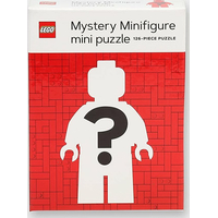 CHRONICLE BOOKS Mini Puzzle LEGO® Mystery Minifigurka (Red Edition) 126 dílků