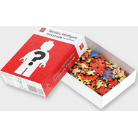 CHRONICLE BOOKS Mini Puzzle LEGO® Mystery Minifigurka (Red Edition) 126 dílků