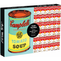 GALISON Oboustranné puzzle Andy Warhol Campbell's Soup Cans 500 dílků