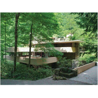 GALISON Oboustranné puzzle Frank Lloyd Wright Fallingwater 500 dílků