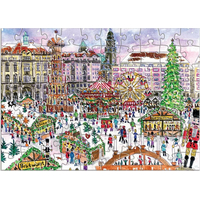 GALISON Puzzle Adventní kalendář: 12 vánočních dnů 12x80 dílků