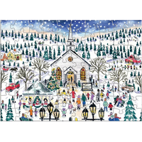 GALISON Puzzle Adventní kalendář: 12 vánočních dnů 12x80 dílků
