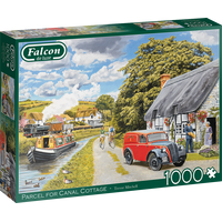 FALCON Puzzle Doručení do chaty u řeky 1000 dílků