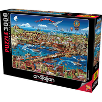 ANATOLIAN Puzzle Istanbul 1895, 3000 dílků