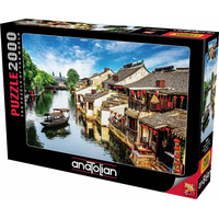 ANATOLIAN Puzzle Starobylé městečko Xitang 2000 dílků