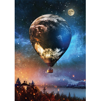 ART PUZZLE Svítící puzzle Cesta na Měsíc 1000 dílků