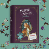 CHRONICLE BOOKS Puzzle s detektivním případem Chybějící závěť 500 dílků