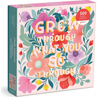 GALISON Čtvercové puzzle Grow through what you go through 500 dílků