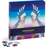 GALISON Čtvercové puzzle Jonathan Adler: Papoušci 500 dílků
