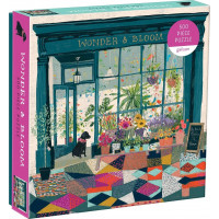 GALISON Čtvercové puzzle Květinářství Wonder&Bloom 500 dílků