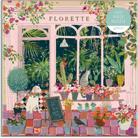 GALISON Čtvercové puzzle Květinářství Florette 500 dílků