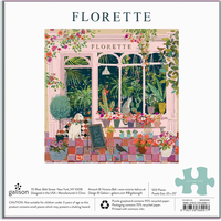 GALISON Čtvercové puzzle Květinářství Florette 500 dílků