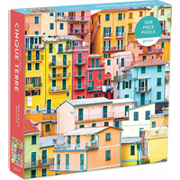 GALISON Čtvercové puzzle Pozdrav z Cinque Terre 500 dílků