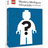 CHRONICLE BOOKS Mini Puzzle LEGO® Mystery Minifigurka (Blue Edition) 126 dílků