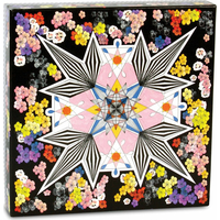 GALISON Oboustranné puzzle Christian Lacroix: Květinová galaxie 500 dílků