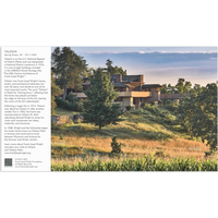 GALISON Oboustranné puzzle Frank Lloyd Wright: Taliesin a Taliesin West 500 dílků