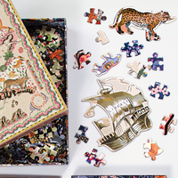 GALISON Oboustranné puzzle 2v1 Liberty Maxine London 500 dílků