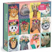 GALISON Čtvercové puzzle Divoká duše 500 dílků