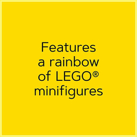 CHRONICLE BOOKS Puzzle LEGO® Minifigurky Duha 1000 dílků