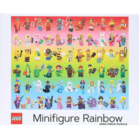 CHRONICLE BOOKS Puzzle LEGO® Minifigurky Duha 1000 dílků
