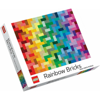 CHRONICLE BOOKS Puzzle LEGO® Rainbow Bricks 1000 dílků